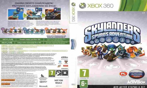 Игра Skylanders Spyro's Adventure, Xbox 360, 177-16, Баград.рф